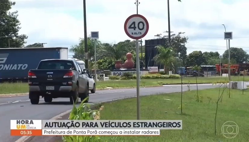 Conductores de vehículos extranjeros captados por el radar en Brasil serán multados