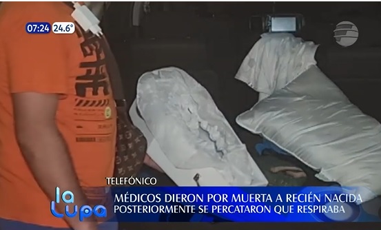 Alto Paraná: Médicos dieron por muerta a bebé y en su velorio familia detectó que respiraba