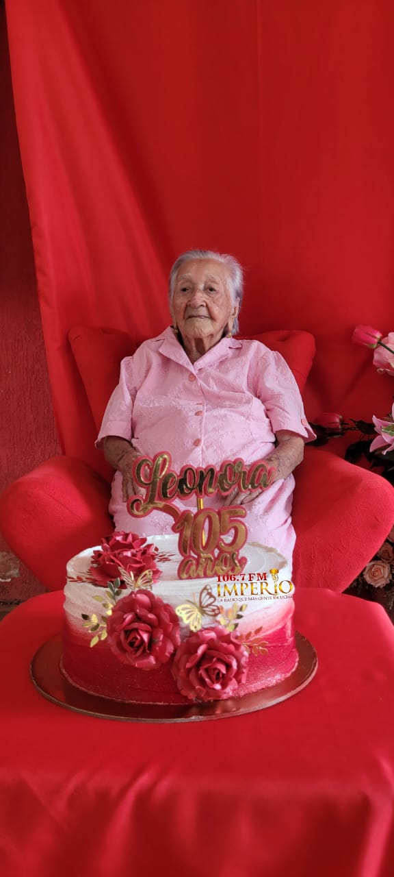 Bellavisteña celebra 105 años de vida rodeada de sus seres queridos