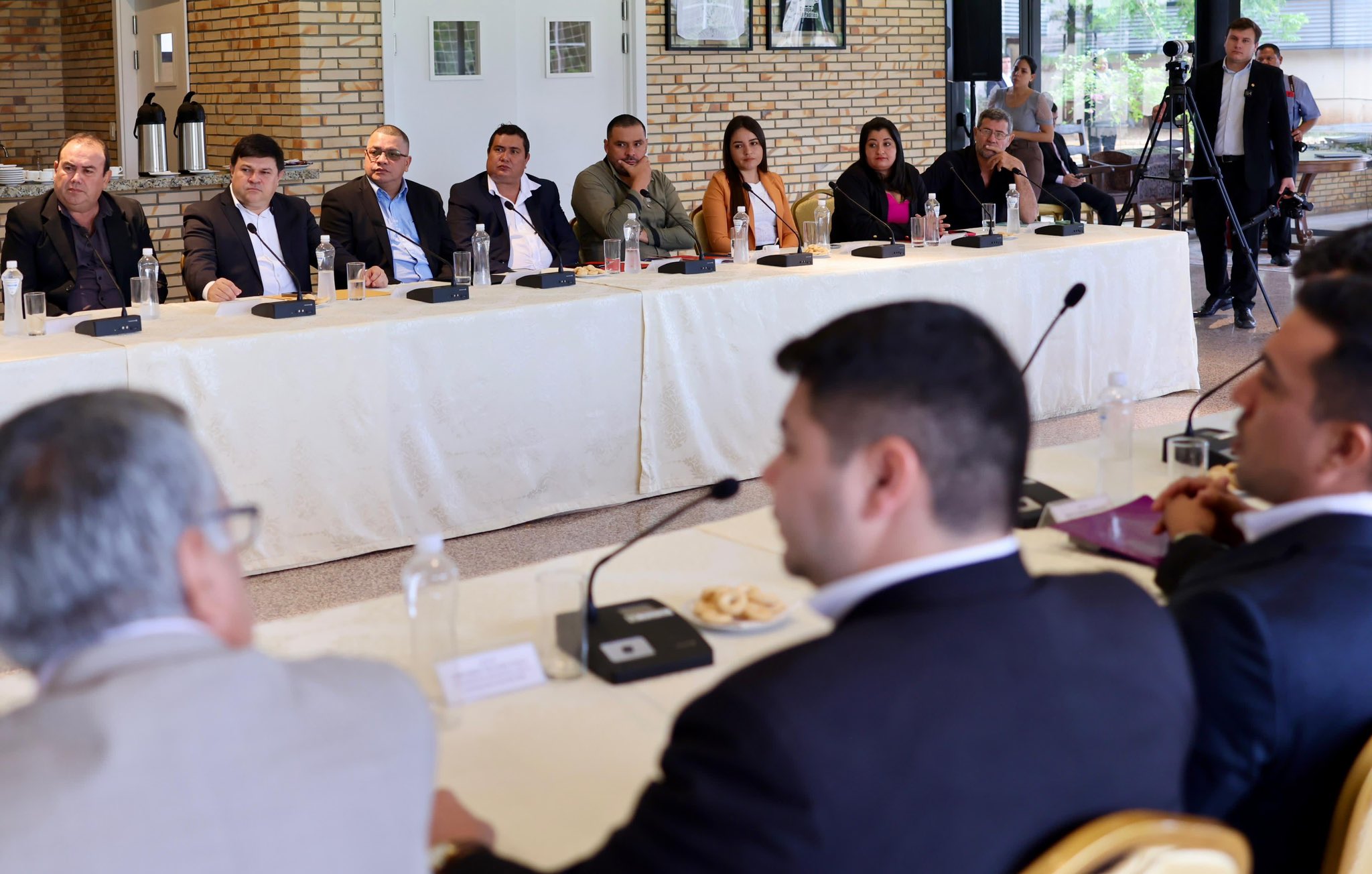 Peña se reunió con intendentes de Amambay y Concepción